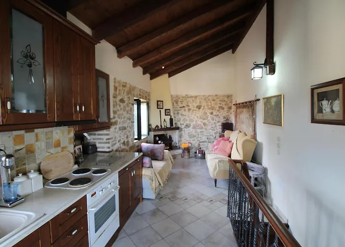 Corfu Ariandi Stone House Tatil Evi