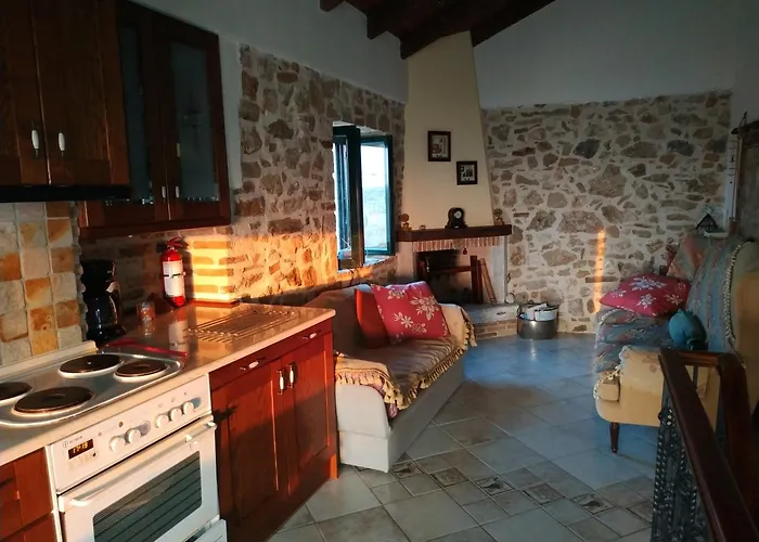 Corfu Ariandi Stone House Tatil Evi Giannádes